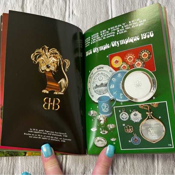 Vintage 1975 Birks Blue Book Christmas Gift Catalog Jewelry - Picture 3 of 8